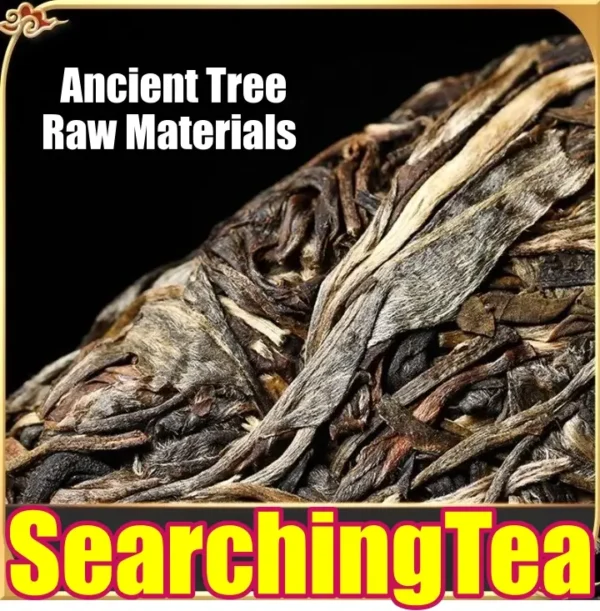 Yunnan SearchingTea Down Water Yi Wu Mountain Raw Pu Erh Tea Cake